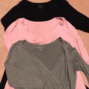 3 Nursing tops